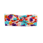 EE BABY HOT Women Headband Cross Top Knot Elastic Hair Bands Soft Solid Girls Hairband Hair Accessories Twisted Knotted Headwrap