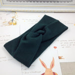 EE BABY HOT Women Headband Cross Top Knot Elastic Hair Bands Soft Solid Girls Hairband Hair Accessories Twisted Knotted Headwrap