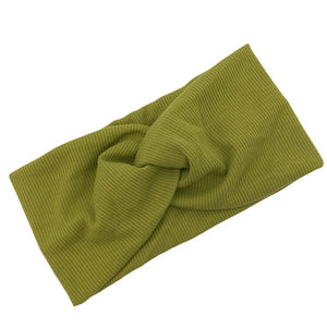 EE BABY HOT Women Headband Cross Top Knot Elastic Hair Bands Soft Solid Girls Hairband Hair Accessories Twisted Knotted Headwrap