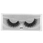YSDO 1 Pair 3D Mink Eyelashes Fluffy Dramatic Eyelashes Makeup Wispy Mink Lashes Natural Long False Eyelashes Thick Fake Lashes