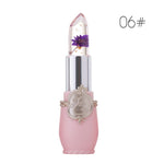 Creative Jelly Flower Lipstick Long-lasting Moisturizing Lipstick Makeup Temperature Color Change Lip Balm TSLM1