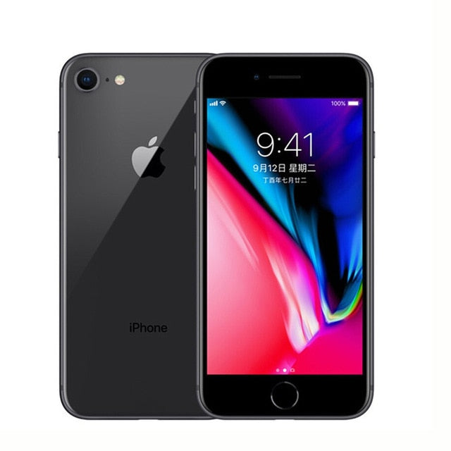 Original Apple iPhone 8 Iiphone8 2GB RAM 64GB/256GB Hexa-core IOS 3D Touch ID  12.0MP Camera 4.7" inch Apple Fingerprint 1821mAh