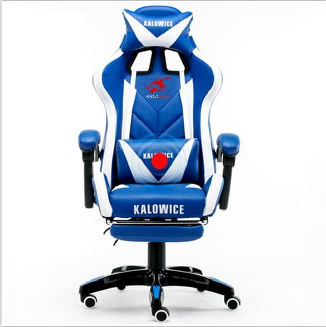 New arrival Racing synthetic Leather gaming chair Internet cafes WCG computer chair comfortable lying household Chair