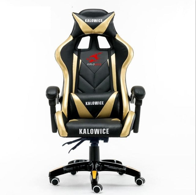 New arrival Racing synthetic Leather gaming chair Internet cafes WCG computer chair comfortable lying household Chair