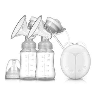 Double Bilateral Electric Breast Pump Milker Suction Large Automatic Massage Postpartum Milk Maker Bebes Accesorios