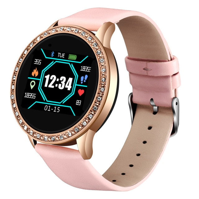 Women Men Smart Electronic Watch Luxury Blood Pressure Digital Watches Fashion Calorie Sport Wristwatch DND Mode For Android IOS