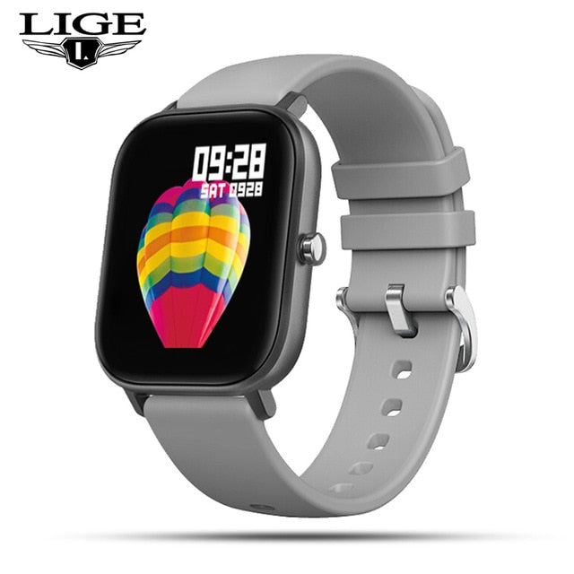 LIGE 2020 New women digital watches Waterproof sports for xiaomi iPhone Multifunctional sport electronic watch men women watch