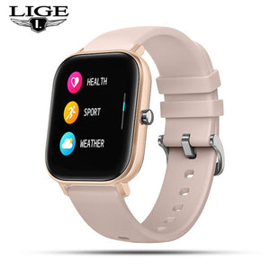 LIGE 2020 New women digital watches Waterproof sports for xiaomi iPhone Multifunctional sport electronic watch men women watch