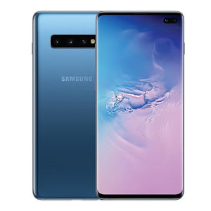 Unlock Samsung Galaxy S10+ S10 Plus G975U 4G Mobile Phone 8GB 128GB Octa Core 6.4" 5Camera Snapdragon 855 NFC Android Cell Phone