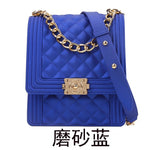 PVC Summer Jelly Bag Mini Crossbody Bags for Women 2020 Rainbow Color Women's Handbags and Purses Graffiti Messenger Phone Bags