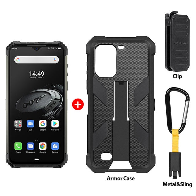 Ulefone Armor 7E Rugged Mobile Phone Helio P90+128G Smartphone 2.4G/5G WiFi Waterproof IP68 Global Version Android 10 NFC/48MP