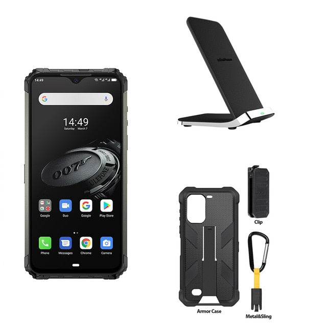 Ulefone Armor 7E Rugged Mobile Phone Helio P90+128G Smartphone 2.4G/5G WiFi Waterproof IP68 Global Version Android 10 NFC/48MP