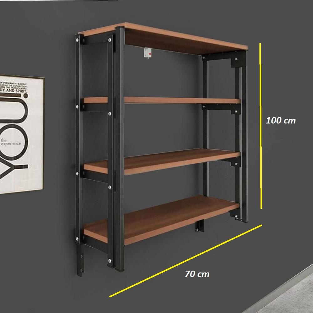 Dining Table Set that Turns into a Foldable Book Shelf