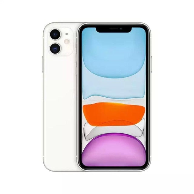 Original Unlocked iPhone 11  Triple Rear Camera 6.1" Super AMOLED Display A13 Chipset IOS 13 Smart Phone used phone