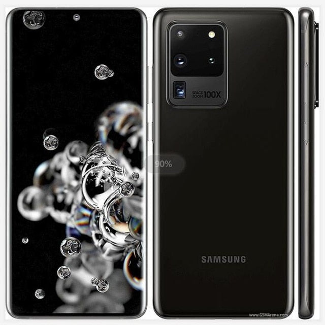 Global Version Samsung Galaxy S20 Ultra G988B-DS 5G Mobile Phone 12GB RAM 128GB ROM 6.9"1440x3200p 5000mAh 108MP NFC Android10.0