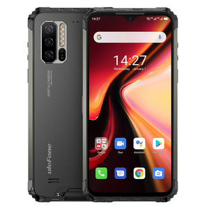 Ulefone Armor 7 Rugged Mobile Phone Android 10 Helio P90 8GB+128GB 2.4G/5G WiFi IP68 48MP CAM 4G LTE Global Version Smartphone