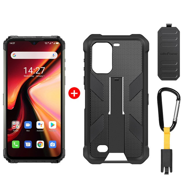 Ulefone Armor 7 Rugged Mobile Phone Android 10 Helio P90 8GB+128GB 2.4G/5G WiFi IP68 48MP CAM 4G LTE Global Version Smartphone