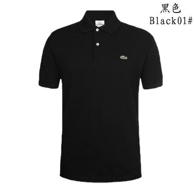 Man Polo Shirt Brand Mens Casual Deer Embroidery Polo shirt Men Short Sleeve High Quantity Polo Men 251