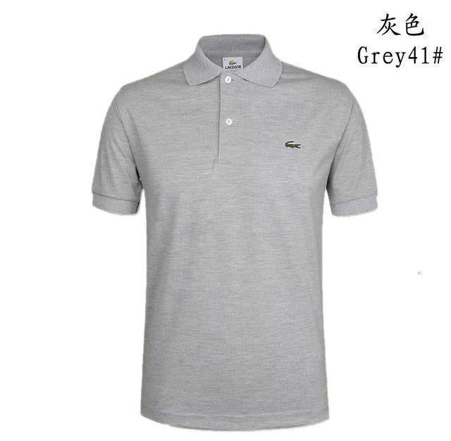 Man Polo Shirt Brand Mens Casual Deer Embroidery Polo shirt Men Short Sleeve High Quantity Polo Men 251