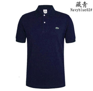 Man Polo Shirt Brand Mens Casual Deer Embroidery Polo shirt Men Short Sleeve High Quantity Polo Men 251