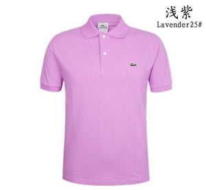 Man Polo Shirt Brand Mens Casual Deer Embroidery Polo shirt Men Short Sleeve High Quantity Polo Men 251