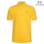 Man Polo Shirt Brand Mens Casual Deer Embroidery Polo shirt Men Short Sleeve High Quantity Polo Men 251