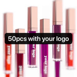 Private Label Bulk Cosmetics Lip Liquid Matte Lipstick Lipgloss High Quality Custom Logo Wholesale Make Your Own Makeup Brand
