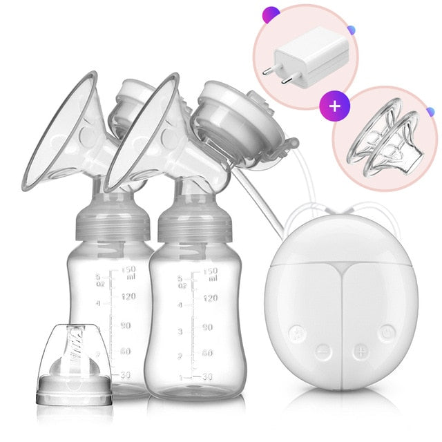 Electric breast pump unilateral and bilateral breast pump manual silicone breast pump baby breastfeeding accessories