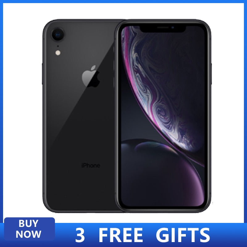 Used Unlocked Original Apple iPhone XR | 6.1" Liquid Retina Fully LCD Display 64GB/128GB/256GB ROM 4G LTE Apple Smartphone