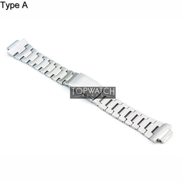 For GA2100 Watch Band Strap Bezel/Case 316L Stainless Steel Metal Steel Belt With Tools Wholesale Watchband GA-2100 GA2110