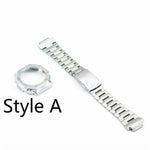 For GA2100 Watch Band Strap Bezel/Case 316L Stainless Steel Metal Steel Belt With Tools Wholesale Watchband GA-2100 GA2110