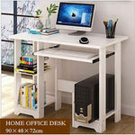 Computer Desk, Desktop Home Modern Simple Minimalist Desk Writing Desk Laptop Study Table Office Workstation for Home Office