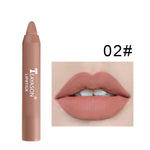 TEAYASON 12 Colors matte lipstick Lip Tint Lipstick Pen makeup waterproof maquillaje maquiagem Long lasting sexy make up TSLM1