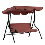 Swing chair top cover courtyard swing seat cover for 3-Seater Anti-UV Waterproof outdoor furniture dust covers balcony sunshade