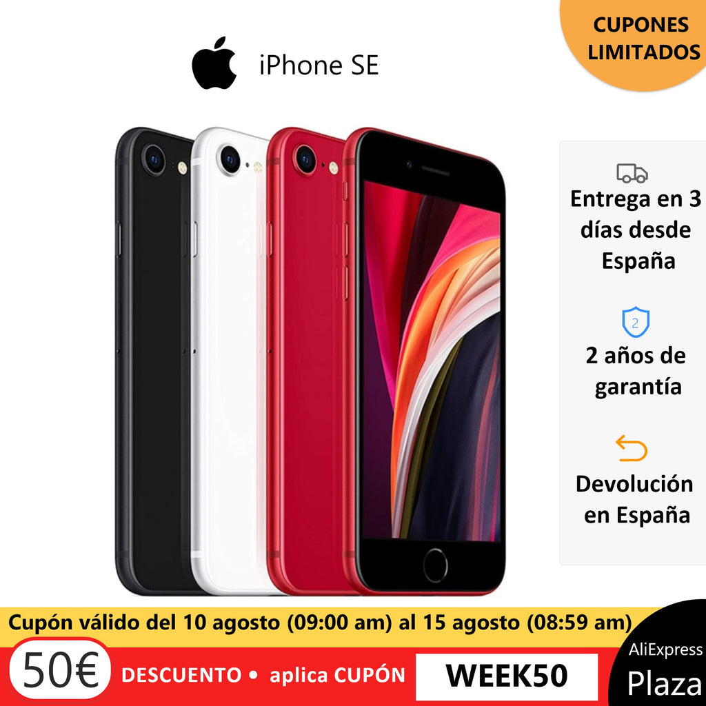 New Apple iPhone SE 64GB 128GB 256GB in Black White Red 4.7-inch HD Retina Display 12MP Camera 7MP Front Camera Chip A13 Bionic