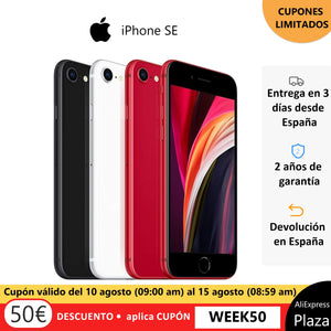 New Apple iPhone SE 64GB 128GB 256GB in Black White Red 4.7-inch HD Retina Display 12MP Camera 7MP Front Camera Chip A13 Bionic