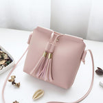 2020 Women's Handbags Bag PU Leather Female Fashion Tassel bolsa feminina Soft Shoulder Messenger Bag Mini Bag for Phone Purse