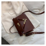 2020 New Women's Handbag Korean Fashion All-match Lock Casual Shoulder Bag Retro Messenger Bag Women's Bag