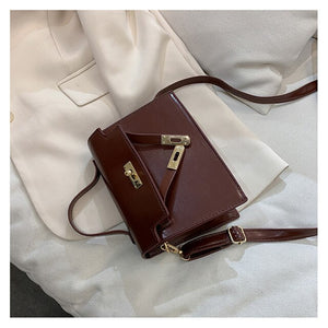 2020 New Women's Handbag Korean Fashion All-match Lock Casual Shoulder Bag Retro Messenger Bag Women's Bag