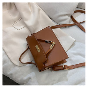 2020 New Women's Handbag Korean Fashion All-match Lock Casual Shoulder Bag Retro Messenger Bag Women's Bag