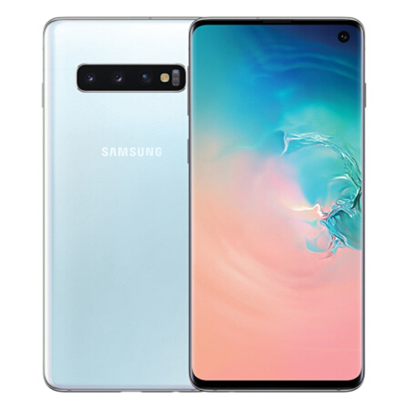 samsung S10 G973U Original Mobile Phone Snapdragon 855 Octa Core 6.1" 16MP&12MP 8GB RAM 128GB ROM NFC