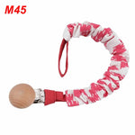 Baby Infant Cotton Pacifier Clip for Newborn Teething Soother Chew Dummy Chains Dropship