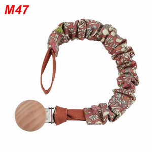 Baby Infant Cotton Pacifier Clip for Newborn Teething Soother Chew Dummy Chains Dropship