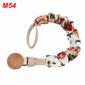 Baby Infant Cotton Pacifier Clip for Newborn Teething Soother Chew Dummy Chains Dropship