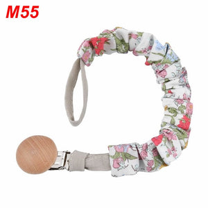 Baby Infant Cotton Pacifier Clip for Newborn Teething Soother Chew Dummy Chains Dropship