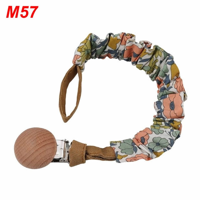 Baby Infant Cotton Pacifier Clip for Newborn Teething Soother Chew Dummy Chains Dropship