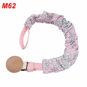 Baby Infant Cotton Pacifier Clip for Newborn Teething Soother Chew Dummy Chains Dropship