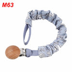 Baby Infant Cotton Pacifier Clip for Newborn Teething Soother Chew Dummy Chains Dropship