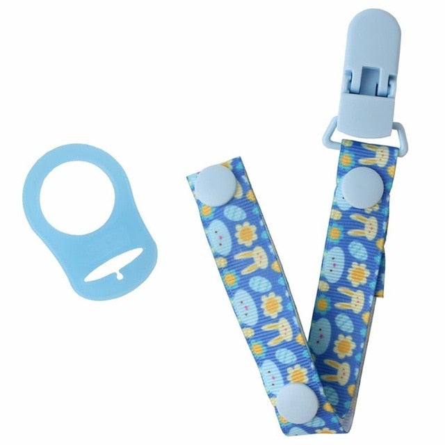 Baby Infant Cotton Pacifier Clip for Newborn Teething Soother Chew Dummy Chains Dropship