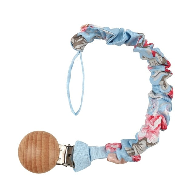 Baby Infant Cotton Pacifier Clip for Newborn Teething Soother Chew Dummy Chains Dropship